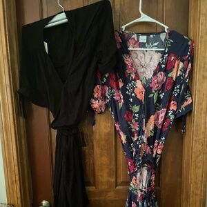 Bundle 2 maternity dresses large and medium